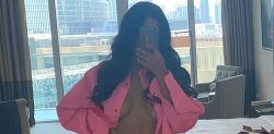 Esha Gupta raises temperatures in Unbuttoned Shirt