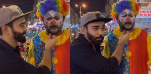 Pakistani Clown surprises all with His Voice & Songs f