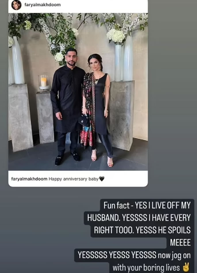 Faryal Makhdoom says she has 'Every Right' to Live Off Husband f