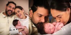 Yuvraj Singh & Hazel Keech share first photos of son Orion