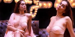 Anusha Dandekar flaunts her Svelte figure in Peach outfit