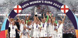 England Women win Euro 2022 f