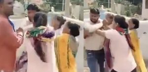 Indian Husband beaten by Wife & Mother-In-Law f