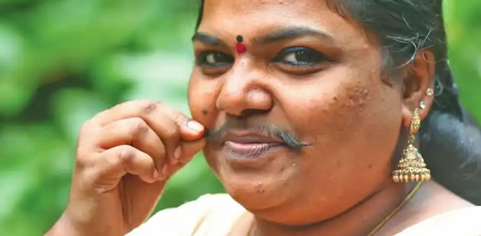 Indian Woman 'can't imagine living' without Moustache | DESIblitz
