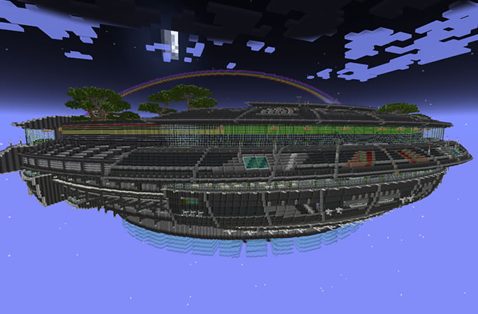 The Hundred builds Cricket Stadium in Minecraft 2
