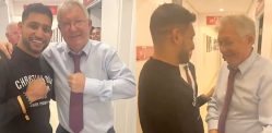 Amir Khan mocked over 'Copied' Sir Alex Ferguson Post