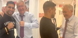 Amir Khan mocked over 'Copied' Sir Alex Ferguson Post f