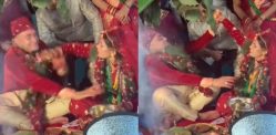 Bengali Bride & Groom fight on Wedding Mandap Bengali Bride & Groom fight on Wedding Mandap - f