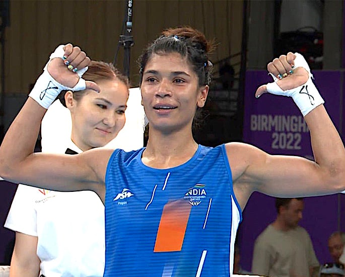 Gold Boxing Glory for Nikhat Zareen: Birmingham 2022 - IA 1