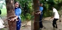 Indian Woman Tied to Tree & Beaten over Suspicion of Affair