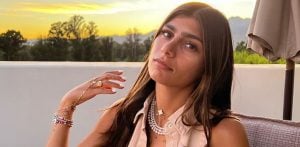 Mia Khalifa reacts to Fan's Tattoo of Her f