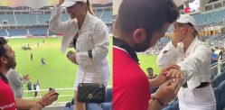 Hong Kong's Kinchit Shah Proposes after Asia Cup Match
