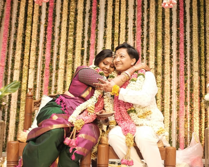 Indian Woman weds Bangladeshi Partner in Same-Sex Marriage