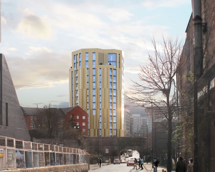 Millionaire to build 'Golden Tower' in Manchester