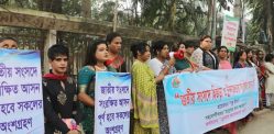 Bangladeshi Transgender People demand Reserved Parliament Seats f