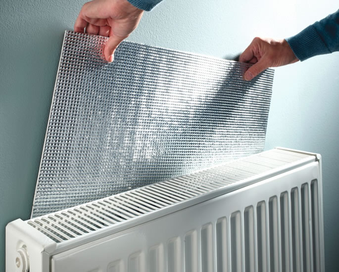 7 Heating Tips to Reduce Your Energy Bills - foil