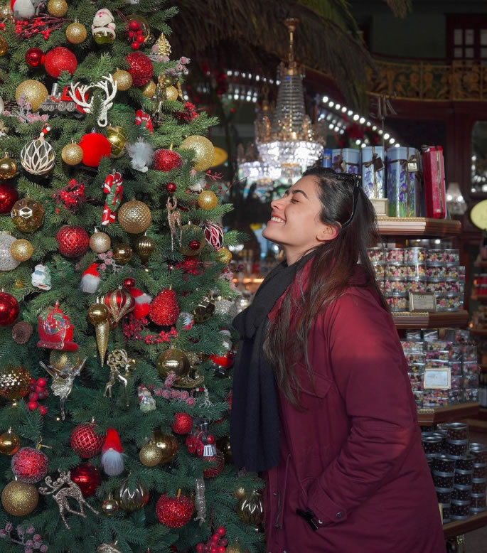 Bollywood Stars wish Fans a Merry Christmas - Rashmika