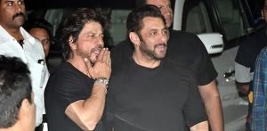 SRK attends Salman Khan's 57th Birthday Bash