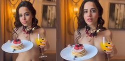 Uorfi Javed goes Topless for ‘Breakfast’