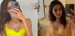 Ananya Panday drops Selfies in Tiny Yellow Bikinis - f