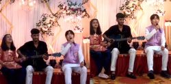 Korean Man sings ‘Kabira’ at Indian Wedding
