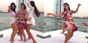 Nora Fatehi Belly Dances on a Yacht in Dubai - f