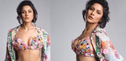 Shehnaaz Gill looks Breathtaking in Floral Bralette