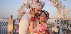 Ushna Shah hits back at Trolls criticising Wedding Lehenga f