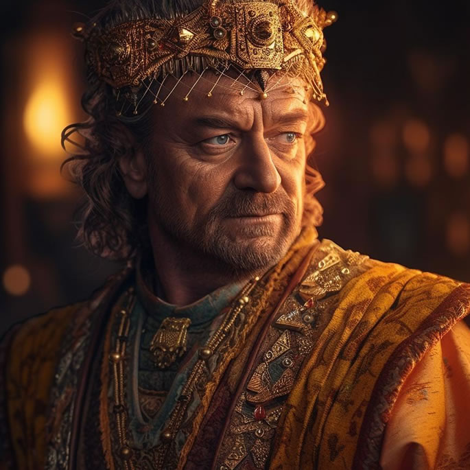 AI reimagines Game of Thrones Characters in Indian Clothes 2