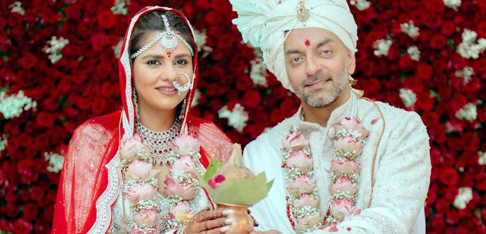 Dalljiet Kaur and Nikhil Patel marry for a New Beginning