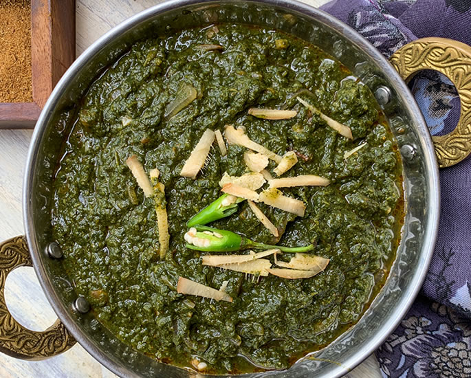 Healthy Dishes to Prepare for Baisakhi - saag