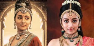 Trisha Krishnan looks ethereal as 'Kundavai' in BTS video - f