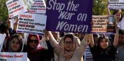Was the Aurat March stopped in Lahore?