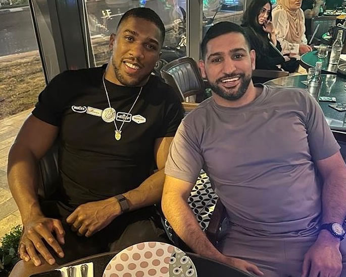 Have Amir Khan & Anthony Joshua ended their Feud