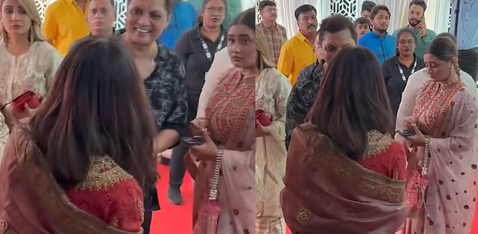 रश्मि देसाई ने पार्टी एफ में शहनाज गिल को किया इग्नोर