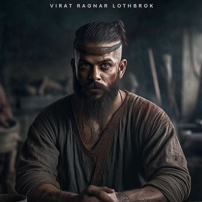 AI reimagines Kohli & Dhoni as Popular Characters