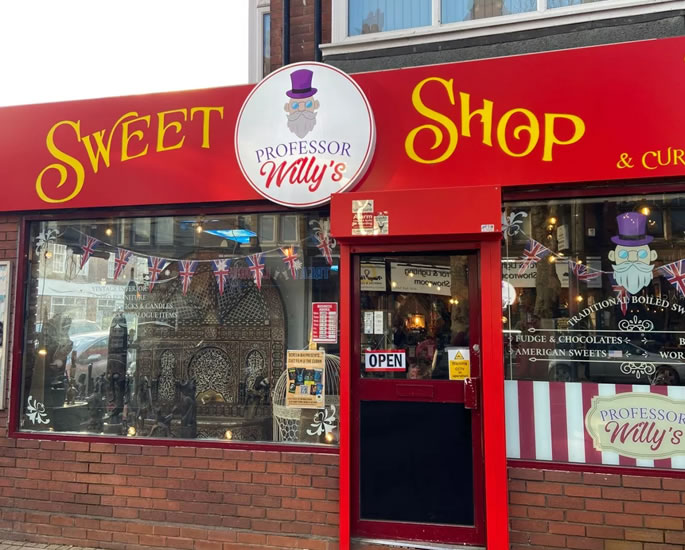 Ex-teacher turns Willy Wonka Dream into reality with Sweet Shops