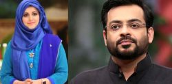 Bushra Iqbal pays Tribute to Aamir Liaquat on 1st Death Anniversary