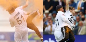 Jonny Bairstow Drags Protestors in Second Ashes Test