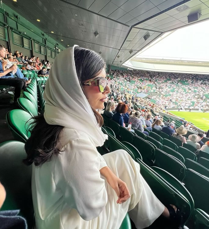 Malala Yousafzai dazzles in Ralph Lauren Outfit at Wimbledon