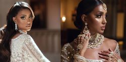Love Island’s Sanam looks Gorgeous in Indian Bridal Wear