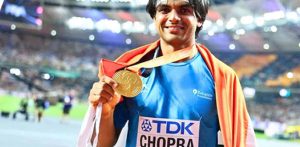 Neeraj Chopra wins India's 1st Gold at World Athletics Championships f