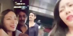 Indian Man gropes South Korean Vlogger during Live Stream f