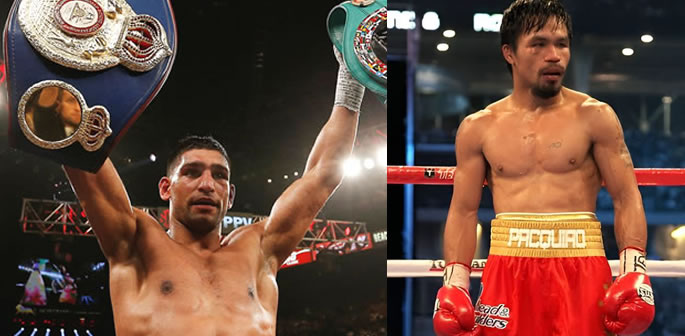 Amir Khan in talks over Boxing Comeback against Manny Pacquiao f