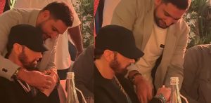 Amir Khan mocked for Gifting Eminem his Watch in Awkward Video f