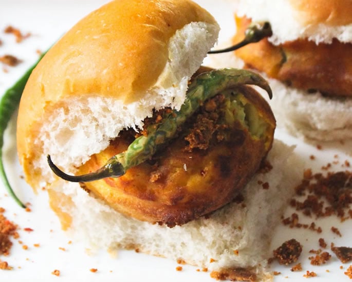 Popular Vegan Street Foods found in India - vada