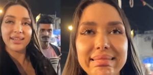 Russian YouTuber Harassed at Delhi's Sarojini Nagar Market f