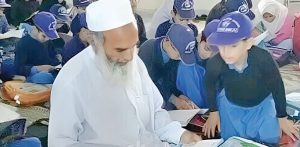 Pakistani Man aged 65 enrols in Primary School f