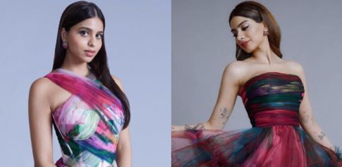 Suhana Khan & Khushi Kapoor dazzle in Stunning Printed Dresses - F