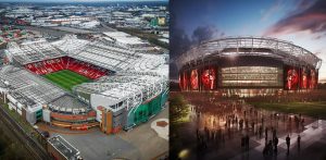 AI Predictions of Premier League Stadiums in 100 Years f